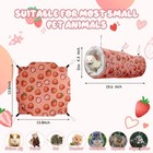 Guinea Pig Rat Ferret Hammock And Warm Bed Small Pet Hideout Tunnel Cave Hang   