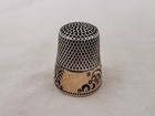 Antique Sterling Silver No 8 Beautiful Thimble Hw-14
