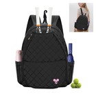 Outdoors Tennis Backpack Holds 2 Rackets Large Storage Unisex Water Resistant