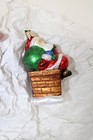 Old World Christmas Glass Ornament  Chimney Stop Santa
