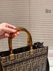 Fendi Classic Monogrammed Logo Tote Bag
