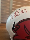 Rob Gronkowski Signed Tampa Bay Buccaneers Football Helmet Jsa Authenticated