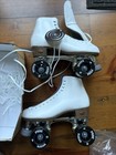 Riedell 120 Uptown White Indoor Roller Skates Women   s Size 7 5 Pure 66mm Wheels