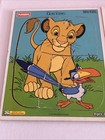 Playskool Disney Puzzle Simba Zazu Lion King Wooden 9 Pieces Vintage Lion King