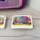 Vtech Mobigo Lot Handheld Touch Learning System Pink Purple With 3 Games Works 