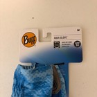 Buff Aqua Gloves Medium Fingerless Blue Camo Upf 50 Nwt