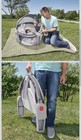 Fisher-price On-the-go Baby Dome Portable Bassinet  Gray pink Round  gkh71 