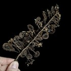 Antique Victorian Hair Work Piece