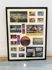 Framed Stamps Of 1939 Golden Gate International Exposition  Treasure Island