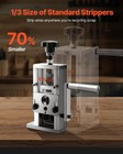 Vevor Manual Wire Stripper Stripping Machine 0 06-1 In Hand Crank Or Drill
