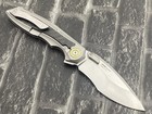 Twosun Folding Knife K110 Blade Titanium cf Handle Camping Knife Ts578-k110-cf