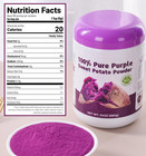 Purple Sweet Potato Powder 24oz  680g  - Natural Food Coloring For Baking  Drink