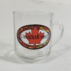 Canadian Mist Advertisement Whiskey Glass With Handle Clear
