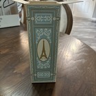 Vintage Avon Eiffel Tower Collectible Glass Perfume  Cologne Bottle 3 4 Full 