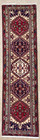 Vintage Sarab Oriental Runner Rug 2 6 x9 11  Hand Knotted Wool Tribal Bird Ivory