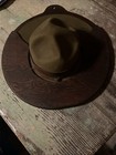 Vintage 1930s Boy Scouts Of America Official Scout Masters Campaign Hat   Holder