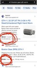 Qty 1 Set Boston Gear 32 Pitch 40 Teeth Steel Worm Gear Set Quad Lead 10 1 Ratio