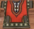 Traditional African Dashiki Shirt tunic Unisex One Size Boho Tribal Hippie Rasta
