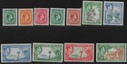 Jamaica 1938-49 Kgvi Set Complete  18  Scott 116-128 140-41  Sg 121-133a  a4960
