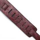 Adjustable Guitar Strap Embossed Leather Acoustic Electric Bass Guitar Strap Usa