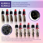 6 Pair Xlr 3pin Male   Female Audio Connector Plug Solder-type Snake Cables  Mic