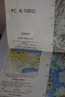 Vintage Map Gulf Of Siam Thailand Aviation Aeronautical Pc K-10dg Terrain