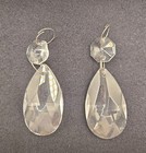 Lot Of 20  1-1 2   W  1 2  Vintage Crystal Prisms Lighting Chandelier