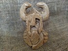 Odin Figurine  Odin Wooden Statue Hand Carved Norse God Figurine Mythology Decor