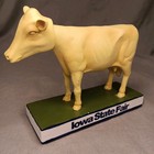 Iowa State Fair Butter Cow Bobble Head Figure Rare Retired Limited See Pics