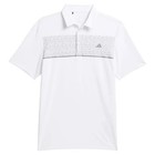 New Adidas Men   s Golf Polo Shirt    White  Size Xxl