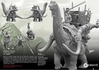 Conquest  Wadrhu  n - Tontorr - Massive Caravan Dinosaur Miniature Kit - New 