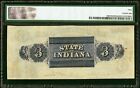 1857 - Gosport  In - Citizens Bank Of Gosport  3 - Pmg 50 - Stunning Note 