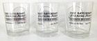 Set Of 3 Saturday Evening Post Glasses Shall We Dance The Gift   Gramps At Plate