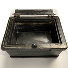 Rare 1870-1880 Antique Heavy Cast Iron Wells Fargo Fireproof Railroad Strong Box
