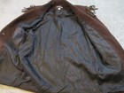 Vintage Western Cowboy Jacket Womens Small Brown Wool Rodeo Fringe Chore Coat