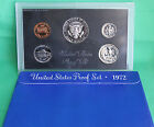 1972 S United States Mint Annual 5 Coin Proof Set With Original Box