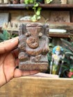 1800 s Ancient Natural Wooden Hand Carved God Ganesha Rare Figure 4 X 2 50 
