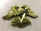 Vtg Small Milwaukee Emblem Badge Eagle Vtwin Medallion Harley Points Sissybar Co