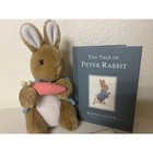 Eden Vintage Peter Rabbit Plush Stuffed Beatrix Potter Easter Cottontail   Book