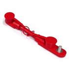 Red Positive Overmolded 2 Battery Cable Harness For Semi Truck 7inch