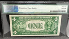 1935  1 Silver Certificate Pmg 64 Epq Low Serial Number 94