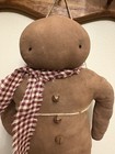 18 5  Handmade Primitive Gingerbread With Scarf