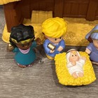 Fisher Price Little People Christmas Nativity Manger Set 6 Figures