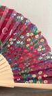 Gucci Beauty Gwp Red Floral Herbarium Hand Fan - Still Wrapped