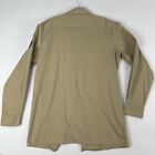 Vtg Boy Scouts Of America Shirt Mens L Uniform Official Patched Bsa Made In Usa
