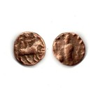 Ancient Biblical Coin Of The Magi Bronze Tetradrachm  Azes Ii 35bc-5ad Album Coa