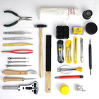 Comprehensive Professional Watch Tool Repair Servicing Kit - Leather Case -ht985