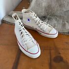 80s Vintage Converse White High Sneakers Size Us 7 Made In Usa