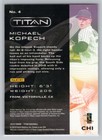 2019 Panini Chronicles  4 Michael Kopech Titan Chicago White Sox