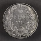 1915 Chile Silver Peso